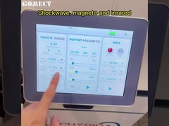 Συσκευή Φυσικοθεραπείας GMS 3-σε-1: Μαγνητοθεραπεία, Κρουστικός Υπέρηχος & Εγγύς Υπέρυθρο